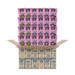 24 Pack Snack Size Halloween Himalayan Pink Organic Popcorn