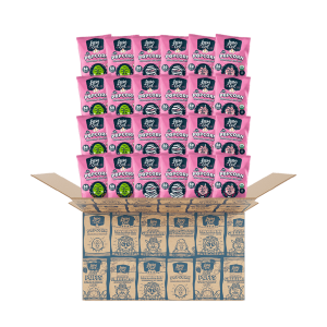 24 Pack Snack Size Halloween Himalayan Pink Organic Popcorn