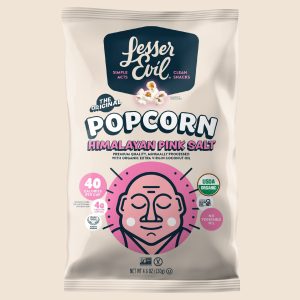 Himalayan Pink Salt Organic Popcorn