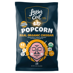 Real Organic Cheddar Popcorn