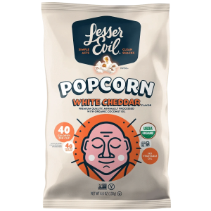 Organic White Cheddar Flavor Popcorn