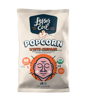 Organic White Cheddar Flavor Popcorn